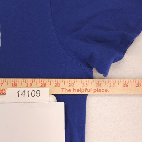 NIke Chicago Cubs Baseball Short Sleeve Graphic T Shirt Mens Size XL Blue - Picture 6 of 9